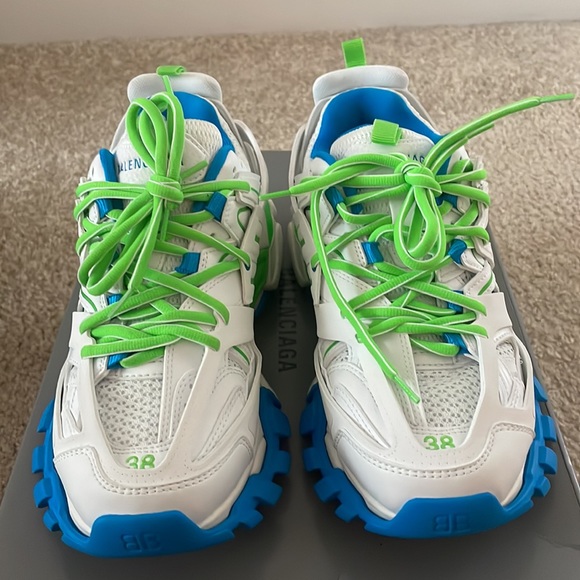 NWT BALENCIAGA TRACK NYLON MESH AND RUBBER SNEAKER - Picture 8 of 14